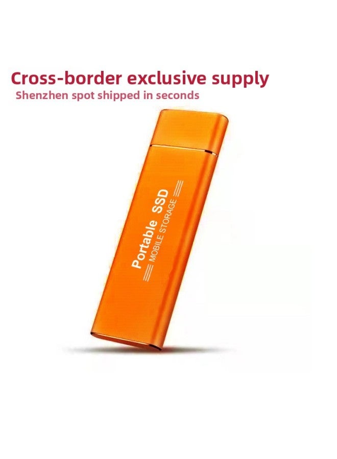 Mobile Hard Drive SSD Solid-state Mobile Hard Drive 60TB High-speed USB3.1 Shipped In Shenzhen-Capacity:High-speed 56TB-Interface:Type-c 3.2 Blue - Image 2
