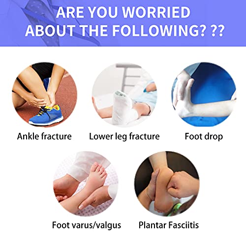 GHORTHOUD Kids AFO Drop Foot Brace for Child Toddler Ankle Foot Orthosis Pediatric Afo Night Splint Walking with Shoes or Sleeping Othopedic Drop Foot Support for Children (Medium-Left) - Image 4