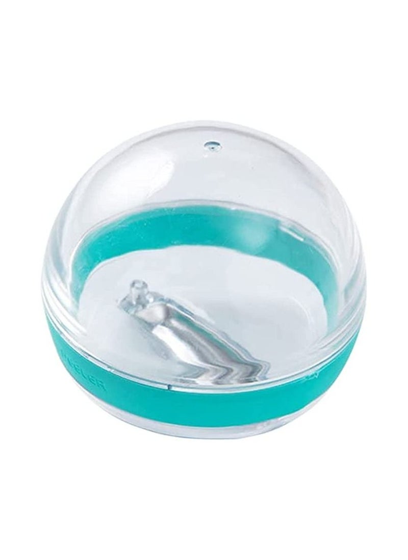 Spaceshoop Round Peeler Multifunctional Stainless Steel Storage Type Peeling Knife Storage Peeler for Kitchen Vegetable Peeler with Container  - Image 1