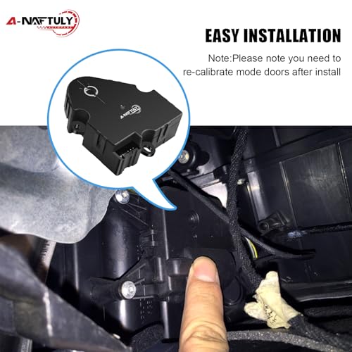 A-NAFTULY HVAC Blend Door Actuator Fits for 2003-2009 GMC Envoy, Envoy XL, Envoy XUV, Chevrolet Trailblazer, Trailblazer EXT, Buick Rainier, Saab 9-7x, Isuzu Ascender Heater Air Vent Actuator, 604-110, 15-73596 - Image 5