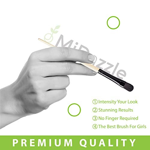 Omidazzle Midazzle Premium Wooden Eye Shadow Brush (Mimb00505) - Image 3