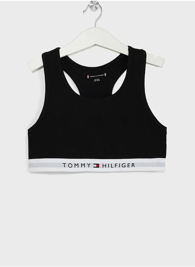 TOMMY HILFIGER Teen 2 Pack Logo Band Bralette