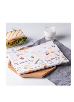 Food Grade Grease Wax Paper Food Wrappers Wrapping Paper for Bread