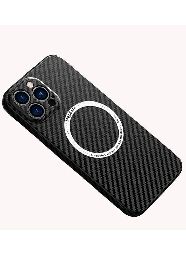 Magsafe Case for iPhone 15 Pro Max, Compatible with M'a-g Sa-fe & Wireless Charger Case, Built-in Magnetic, Rugged Shockproof Phone Cover for iPhone 15 Pro Max (15 Pro Max, Black) - Image 1