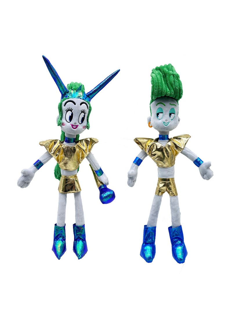 general Set Of 2 Trolls 3 Plush Toys Set 53cm Velvet And Veneer Plush Toy Doll  Home Decoration - Image 1