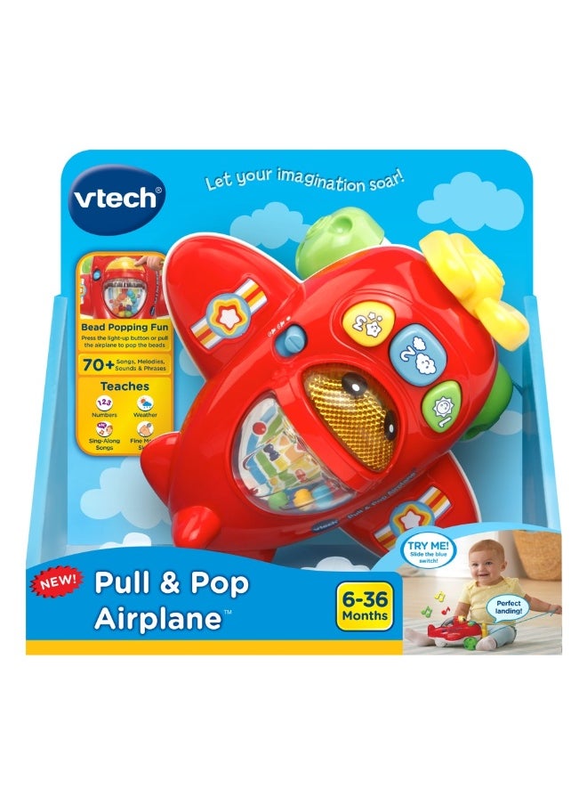 vtech Pull & Pop Aeroplane  - Image 4