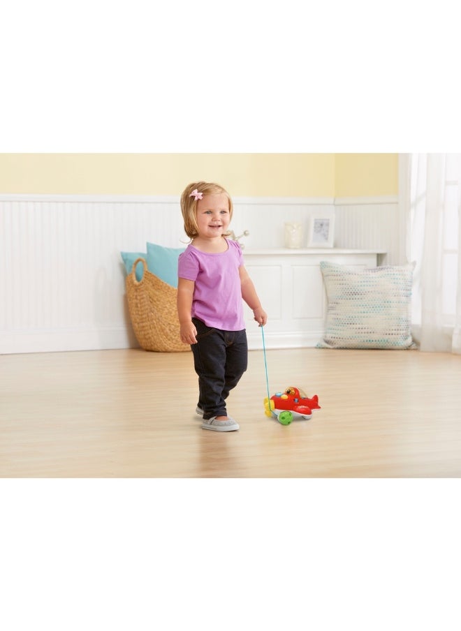 vtech Pull & Pop Aeroplane  - Image 1