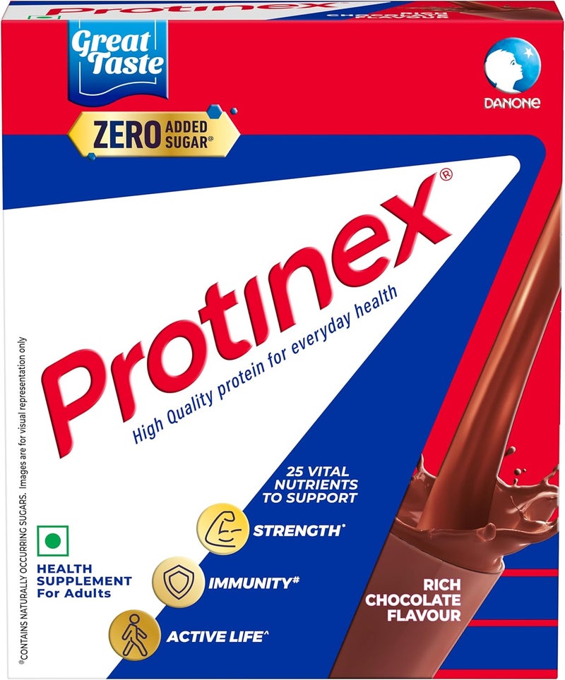 Protinex Health Supplement and Nutritional Protein Mix for Adults - Rich Chocolate Flavor, 250g - Image 1