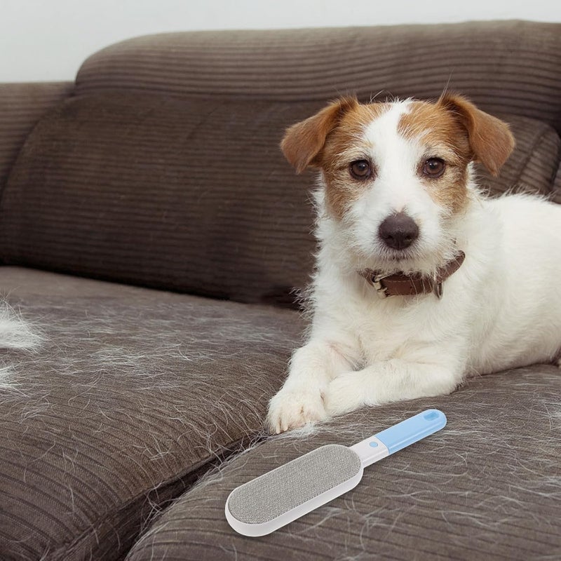 2pcs Pet Hair Removal Brush: Efficient Hair Removal Tools for Carpet Clothing Rugs Beds - Efficient Particle Cleaner Static Lint Brush - Image 4