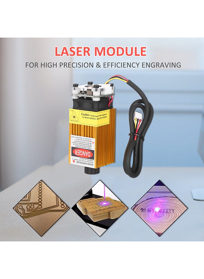 Generic Laser Module Engraving Laser Head High Precision Engraving Plastic Leather Wood Acrylic for Laser Engraving Machine CNC Router Cutting Machine  - Image 3