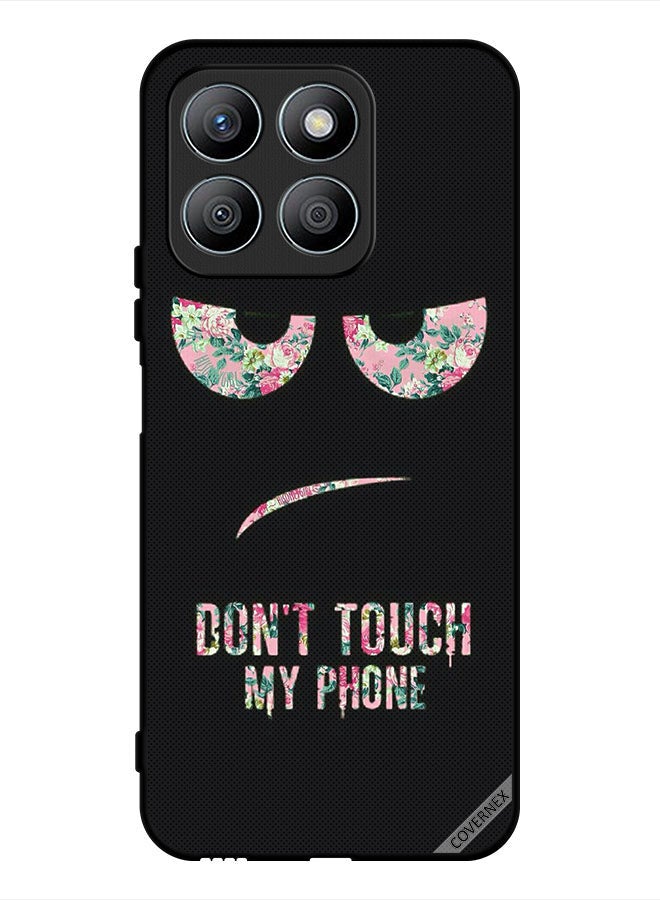 Covernex غطاء حماية لهاتف Honor X8b لا تلمس هاتفي زهور - Image 1