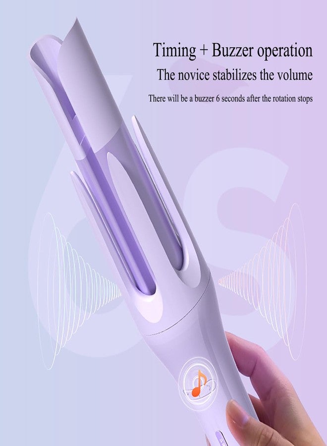 Winb Automatic Hair Curler, 4 Temperature & 3 Timer Settings, Auto Shut-Off, Anti-Scald, Rotating Curling Wand - Image 2