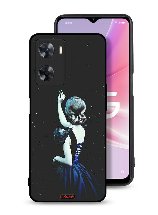 Tolwak غطاء واقي لهاتف أوبو A77 4G بتصميم نجمة لامسة - Image 1