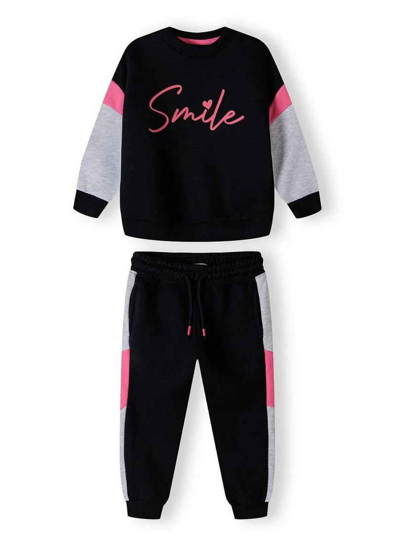 مينوتي Kids Girls Fleece Sweatshirt And Jogger Set