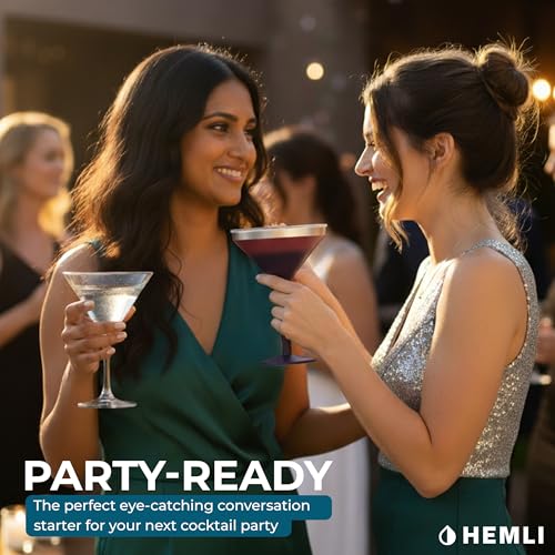 Hemli Martini Glass, Stainless Steel Insulated Martini Tumbler, Cocktail Cup - Image 5