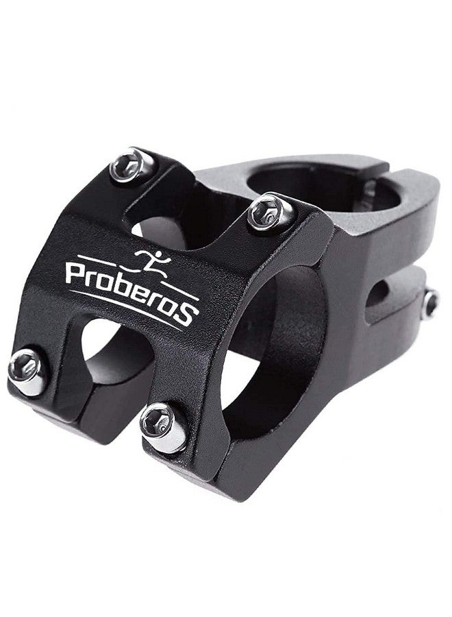 Proberos بروبيروس® 31.8MM مقبض دراجة هوائية من سبائك الألمنيوم عالي القوة مناسب لمعظم دراجات الجبال والدراجات الهوائية والدراجات BMX والدراجات على المضمار (أسود) - Image 1