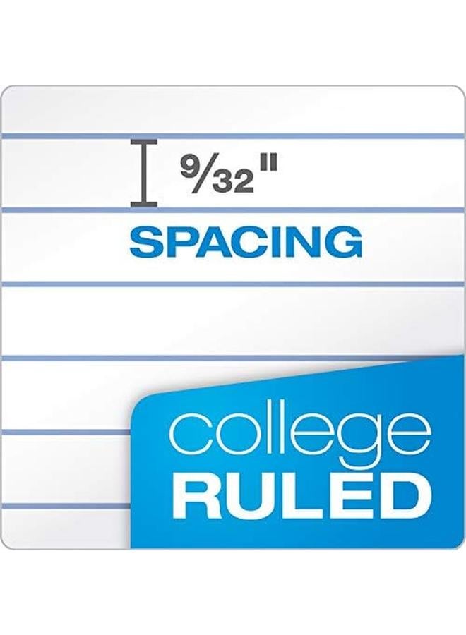 Oxford Composition Notebook 6 Pack College Ruled Paper 9 3 4 X 7 1 2 Inches 100 Sheets Assorted Marble Covers. 2 Each Blue Green Red 63763 - Image 3