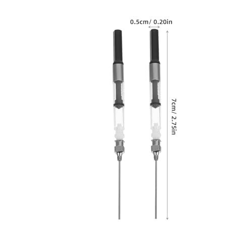 DOITOOL Fountain Pen Ink Converter Set 6Pcs Universal Pen Ink Filling Tool for 2.6Mm & 3.4Mm Nibs Easy to Clean Portable Absorber for Fountain Accessories - Image 4