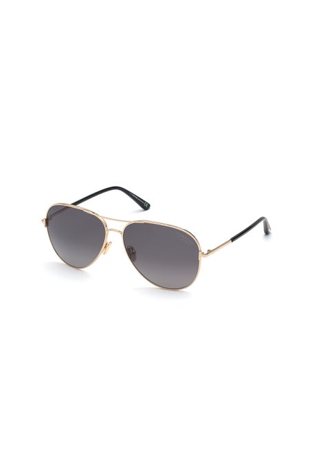 Unisex Polarized Pilot Sunglasses - FT082328D59 - Lens Size: 59 Mm