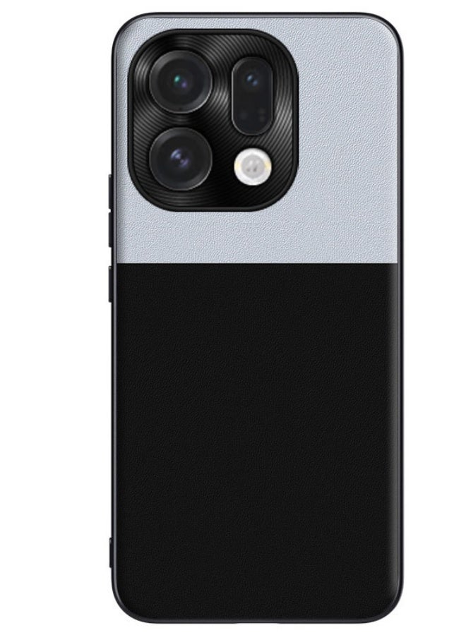 general Leather Case for Oppo find x9 pro, with Fingerprint Resistant Surface, Raised Edges, Soft TPU Protective Case with Non-Slip Edge - Image 1