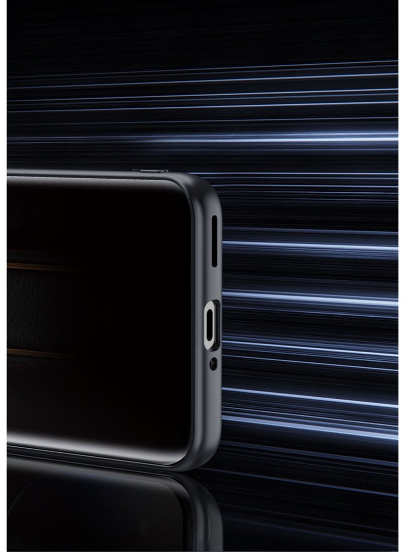 general Leather Case for Oppo find x9 pro, with Fingerprint Resistant Surface, Raised Edges, Soft TPU Protective Case with Non-Slip Edge - Image 3