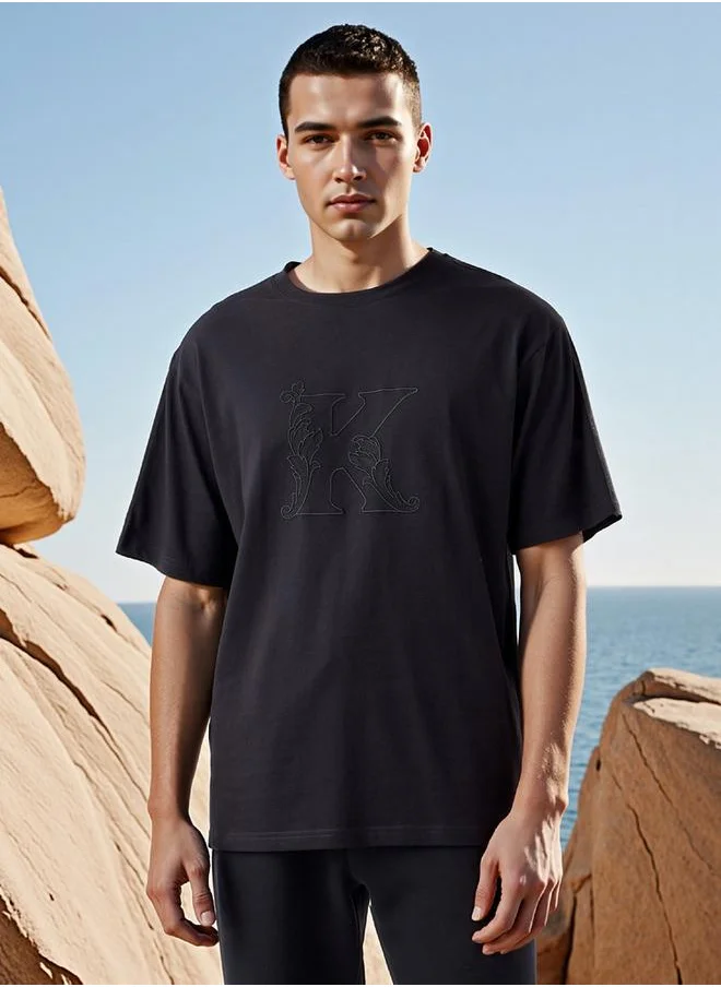 Kappa Kappa Logo Detail T-shirt