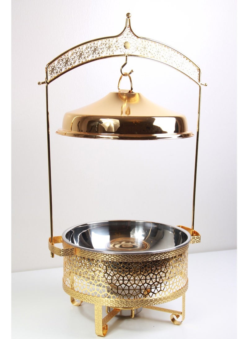 Food warmer with lid and handles - Image 2