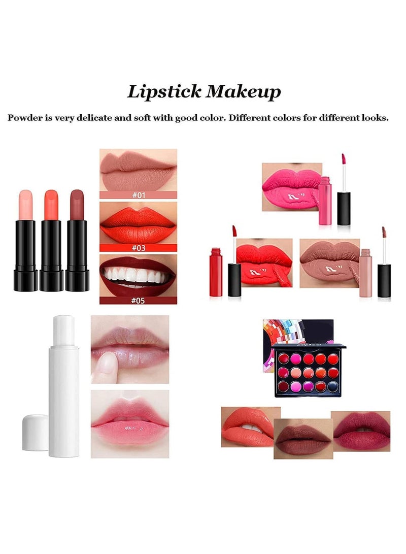 AllInOne Makeup Set,Professional Makeup Kit for Women Full Kit, Makeup Set Cosmetic Make Up Kit with Makeup Bag Include Eyeshadow Palette Makeup Brushes Set Lipstick Lip Gloss Foundation Concealer