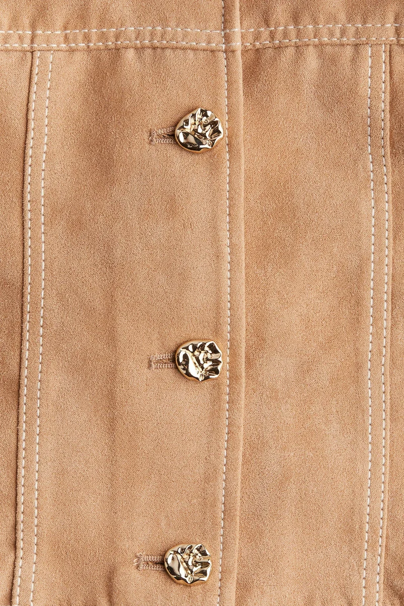 اتش اند ام جاكيت بتصميم قصير