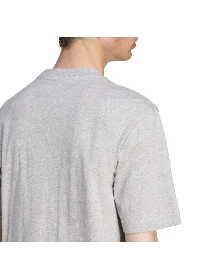 Adidas Mer Ka Tee M Grey T-Shirt (Short Sleeve) T-Shirts For Men