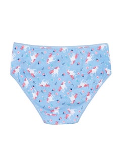 MINOTI Kids Girls Pack Of Ten Printed Knickers  - Image 5