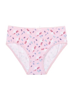 MINOTI Kids Girls Pack Of Ten Printed Knickers  - Image 2