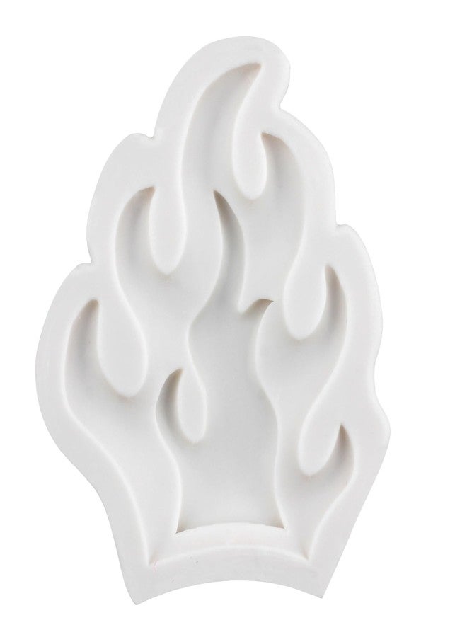 RFGHAC Flame Fondant Molds Fire Cake Decoration Silicone Molds For Cupcake Topper Cake Decorating Candy Chocolate Gum Paste Polymer Clay Set Of 2 - Image 4