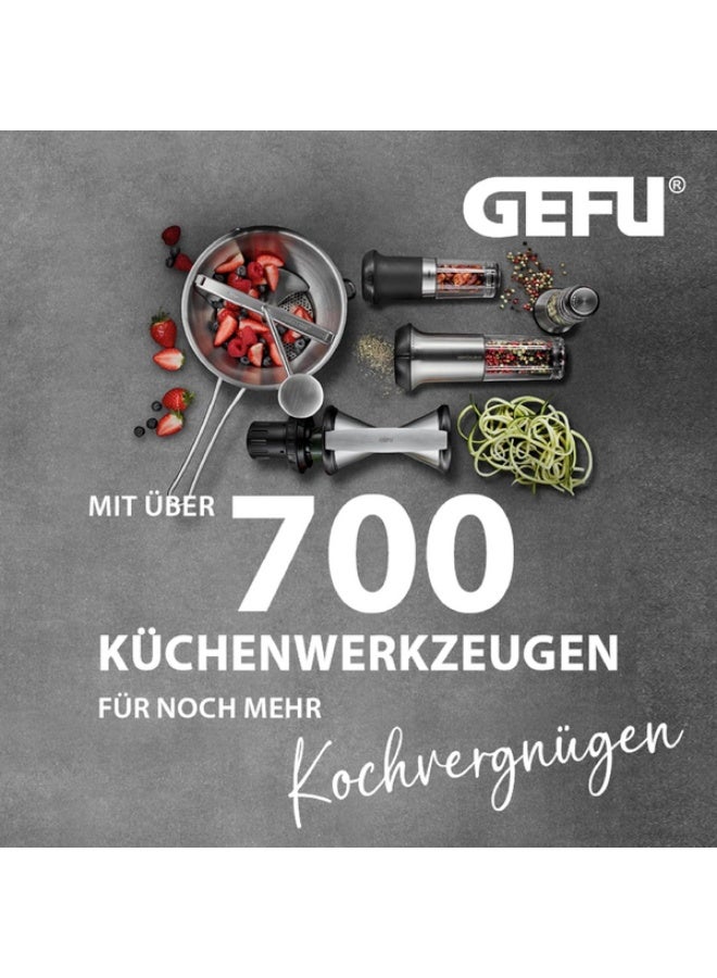 غيفو جي إف يو سبيريللي اثنان فاصل صفر **(٢٫٠)** قطاعة حلزونية يدوية التشغيل – فضي وأسود - Image 3