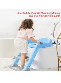 Gonice Potty Training Seat with Step Stool Ladder,Potty Training Toilet for Kids Boys Girls  - Image 3