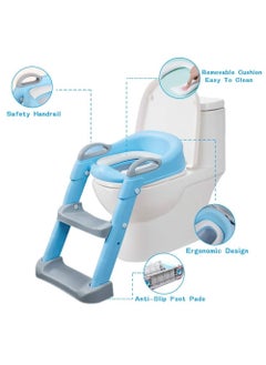 Gonice Potty Training Seat with Step Stool Ladder,Potty Training Toilet for Kids Boys Girls  - Image 4