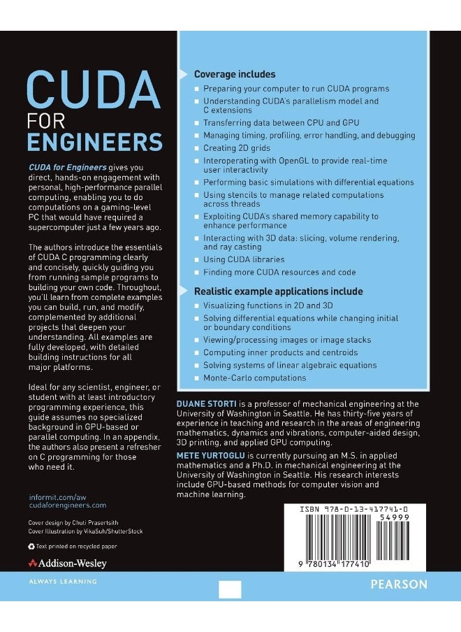 CUDA for Engineers: An Introduction to High-Performance Parallel Computing