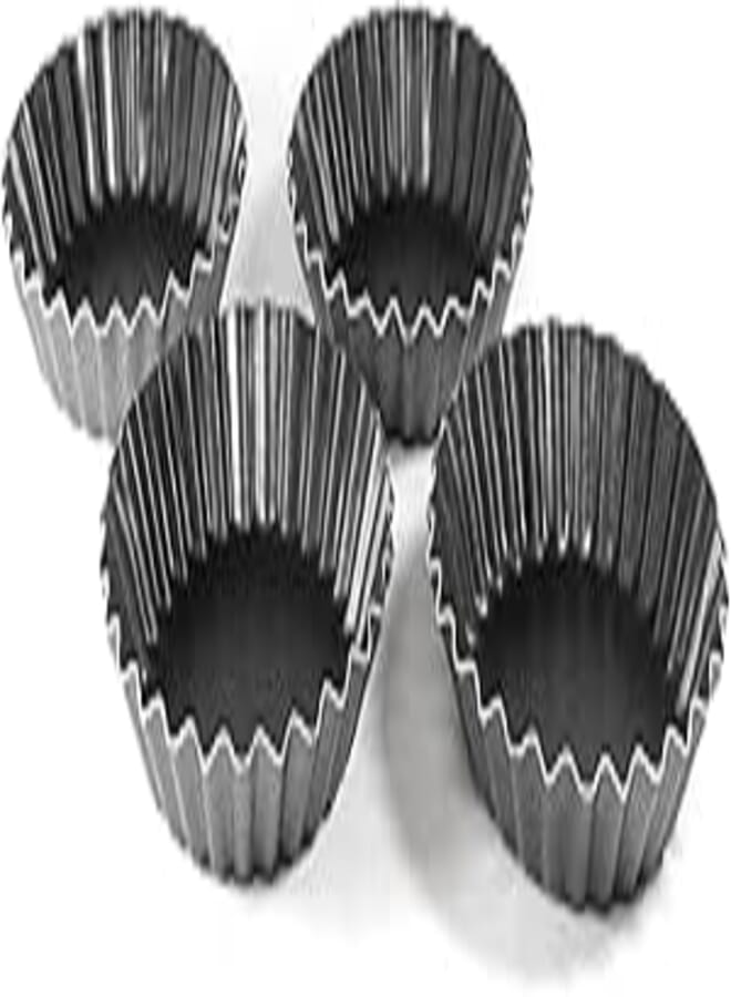 Moneta Pie Tins x 4 (Tartellettes) 11 cm 0009069611, Made in Italy