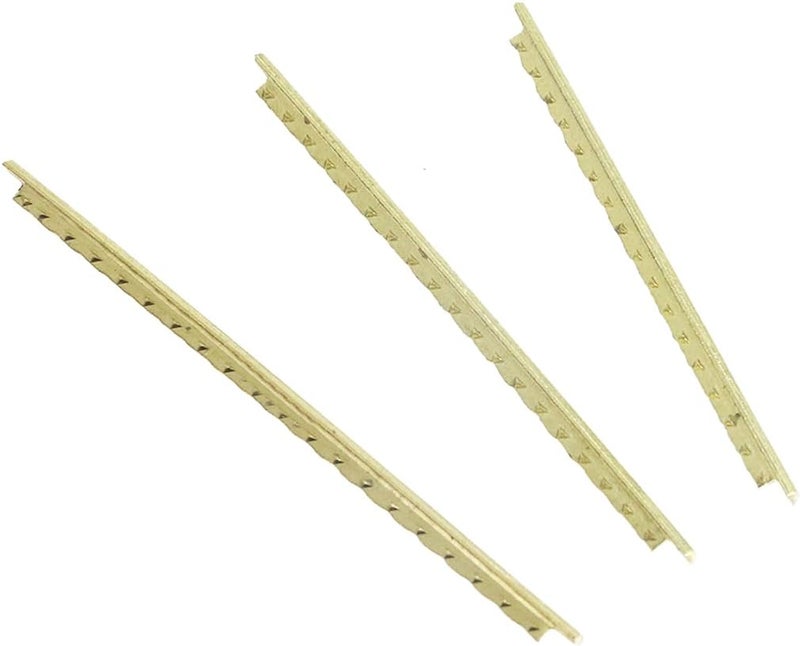 Geesatis 19 PCS Guitar Frets Wire Length 2.4 Inch Copper Brass Guitar Frets Wire Fingerboard for Strat Classical Acoustic Guitar Fret Wires Accessories - Image 4