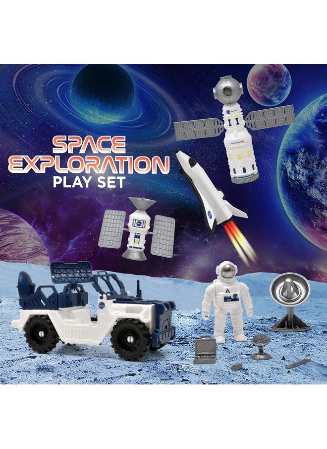 Gift Boutique - Nasa Space Shuttle Exploration Rocket Astronaut Action Figure Toy Vehicles For Kids Outer Space Adventure Playset Exploration Equipment - Image 1