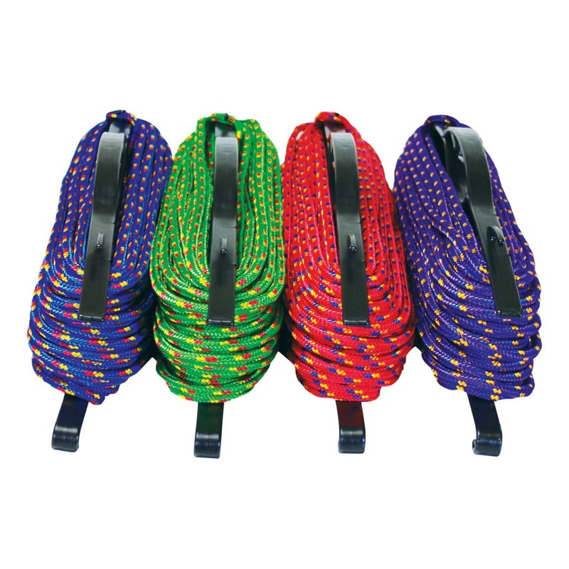 Crawford Lehigh Secure Line MFP4100 Diamond Braid Poly Rope, 1/4-Inch by 100-Foot (colors may vary) - Image 4
