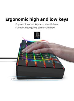 HXSJ V700 61 Key RGB Wired Gaming Keyboard and J900 USB Wired Gaming Mouse Set  - Image 4