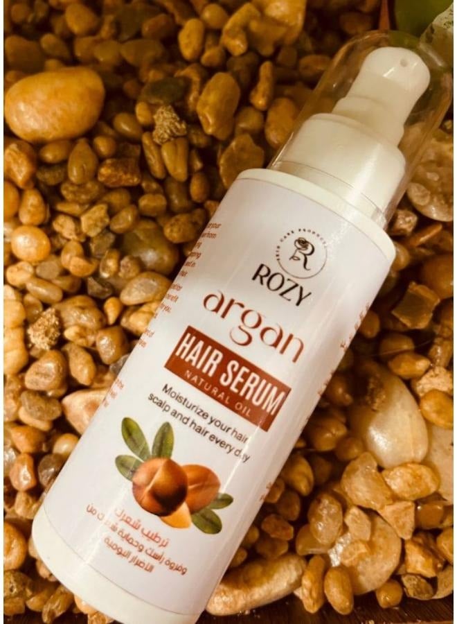 روزي سيروم الشعر بالزيت الطبيعي من الأرغان - Image 2