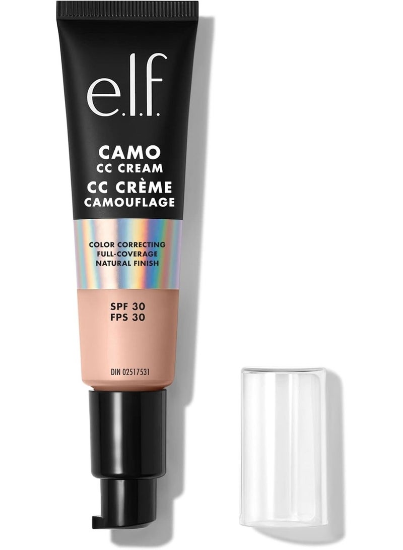 elf Cosmetics E.l.f. Camo Cc Cream Colour Correcting Full Coverage Foundation With Spf 30 Fair 150 C 1.05 Ounce (30g), 1.05 ounces - Image 1