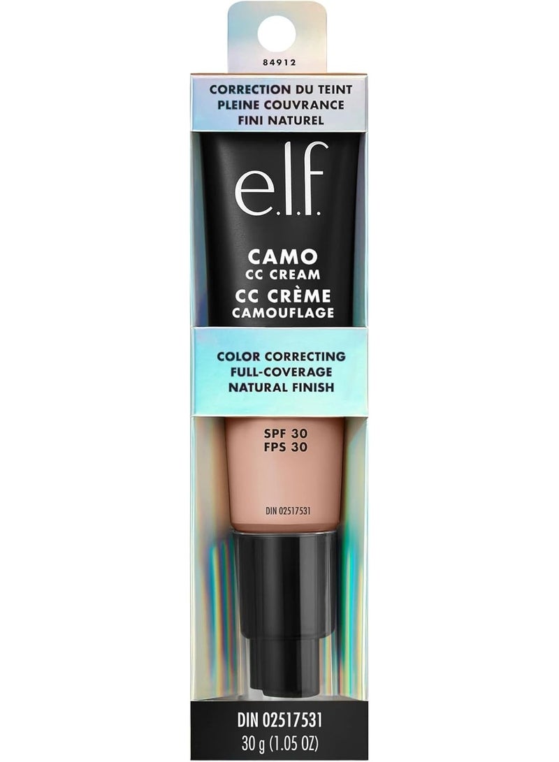 elf Cosmetics E.l.f. Camo Cc Cream Colour Correcting Full Coverage Foundation With Spf 30 Fair 150 C 1.05 Ounce (30g), 1.05 ounces - Image 5