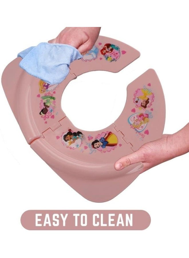 Disney Princess 'Loving Life' Folding Potty Seat - Travel Potty Training Seat - Image 5