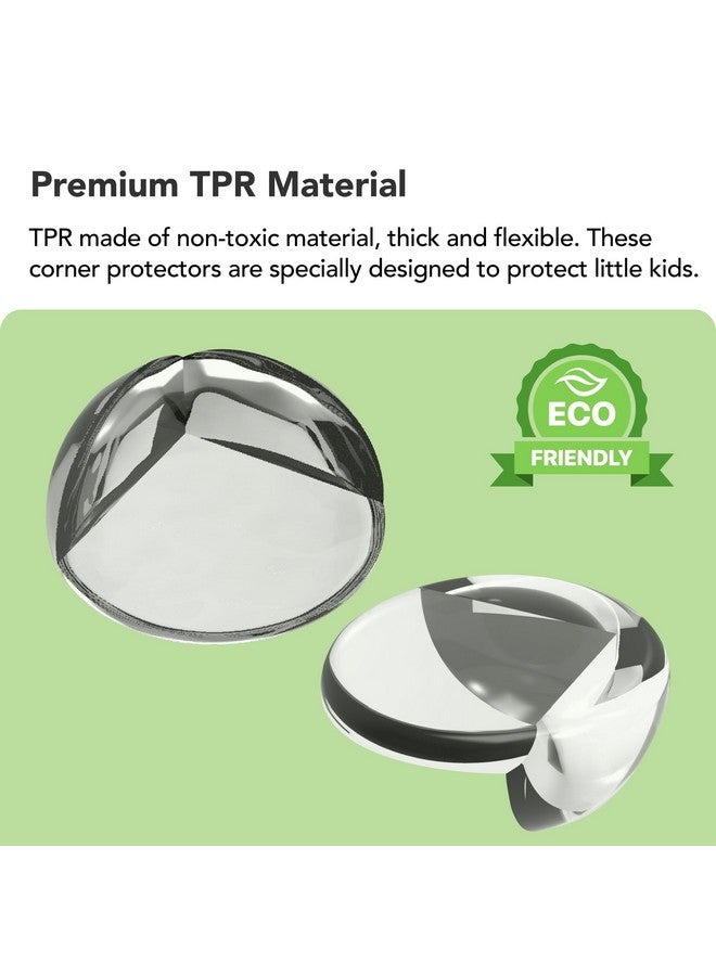 moonybaby Corner Protector Baby Proof, BPA-Free, Table Corner Protectors for Furniture, Clear Corner Covers Baby Safety, Baby Corner Protector Guards, (12 Pack) - Image 2