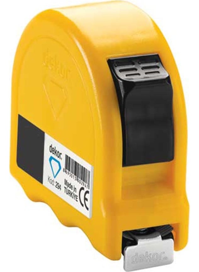 DEKOR Decor Tape Measure 5 Meter * 25 mm (Yellow) 