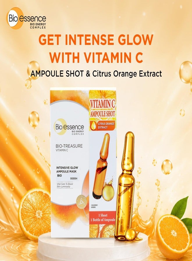 Bio Essence Bio-essence Bio-Treasure intensive Glow Ampoule Mask 25ml x 7sheets - Image 1