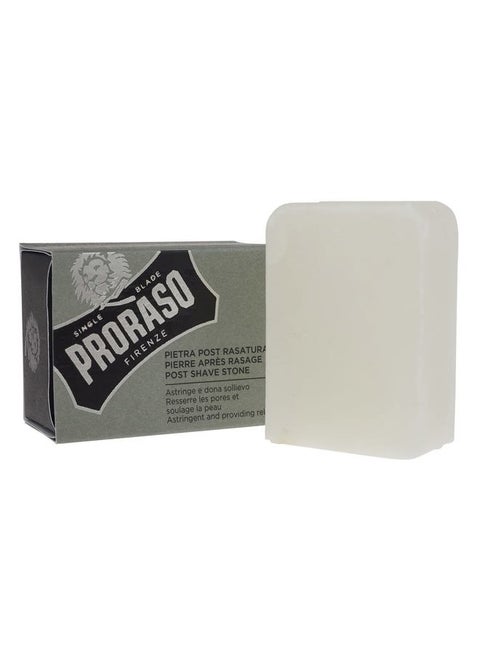 Post-Shave Stone, Natural Alum Block, 1 Count (Pack of 1)